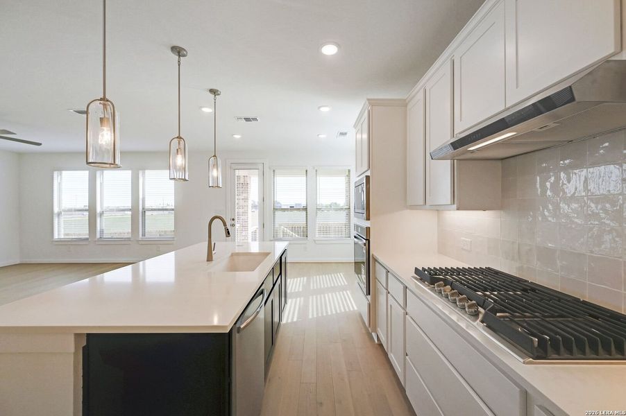 Furnished interior view inside a new home in Legacy at Lake Dunlap, New Braunfels (Image 4).