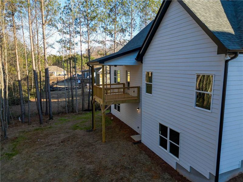 Exterior details and patio area of a home in , Villa Rica (Image 25).