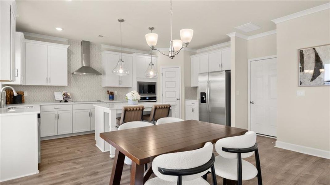 Furnished interior view inside a new home in Evergreen Crossing, Locust Grove (Image 40). Furnished interior view inside a new home in Evergreen Crossing, Locust Grove (Image 40).