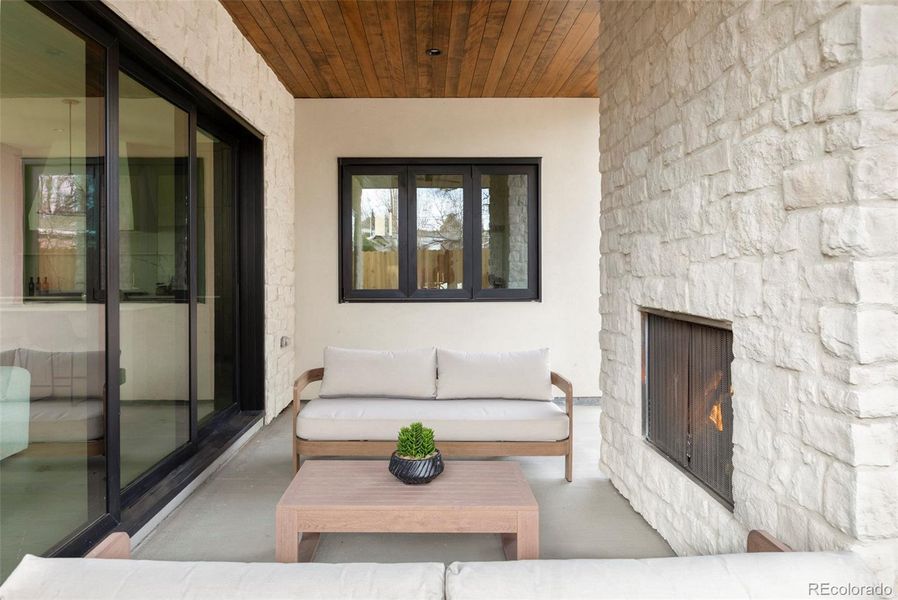 Exterior details and patio area of a home in , Denver (Image 27). Exterior details and patio area of a home in , Denver (Image 27).
