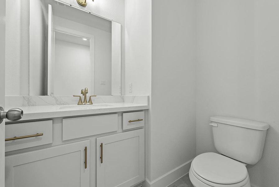 Furnished interior view inside a new home in Jordan Ranch, Katy (Image 7).