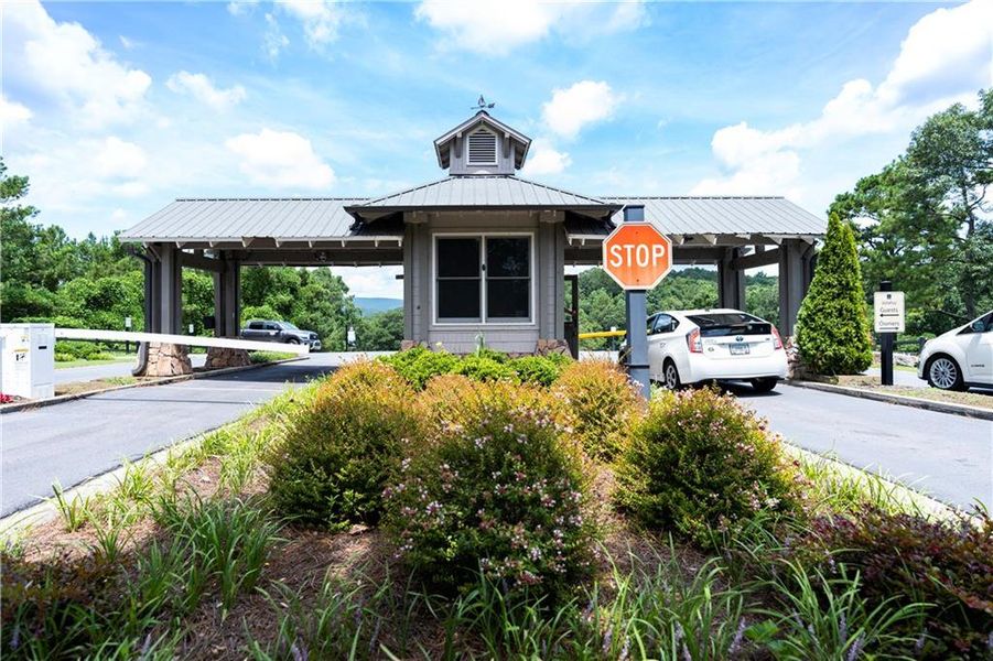 Front exterior of a new home in , Waleska, GA, highlighting curb appeal (Image 11).