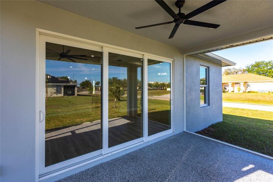 Exterior details and patio area of a home in , Cape Coral (Image 21).