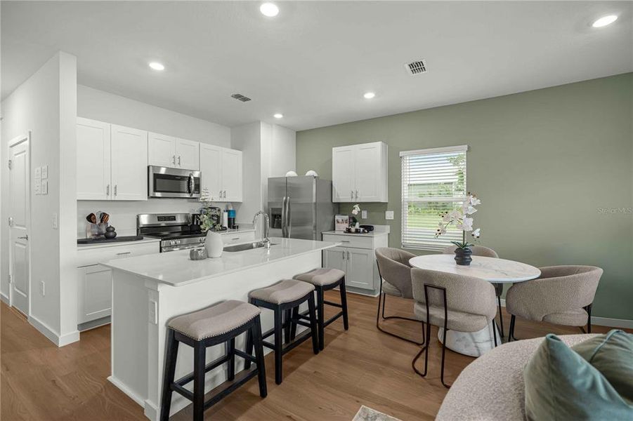Furnished interior view inside a new home in , Ocala (Image 6).