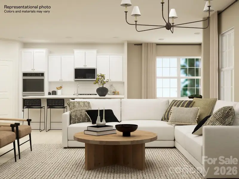 Furnished interior view inside a new home in Roselyn, Lancaster (Image 7). Furnished interior view inside a new home in Roselyn, Lancaster (Image 7).