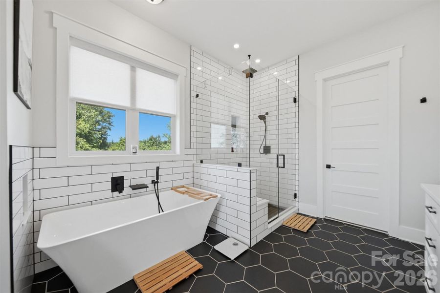 Furnished interior view inside a new home in , Hickory (Image 17).