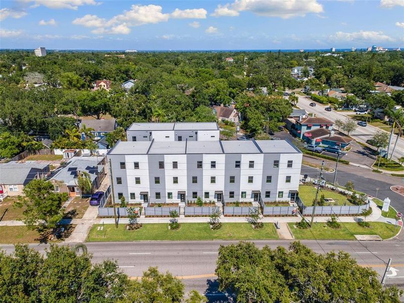 Front exterior of a new home in , St. Petersburg, FL, highlighting curb appeal (Image 25).