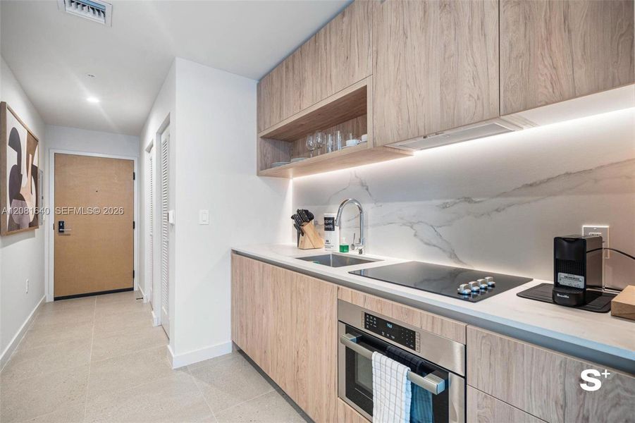 Furnished interior view inside a new home in , Miami (Image 6).