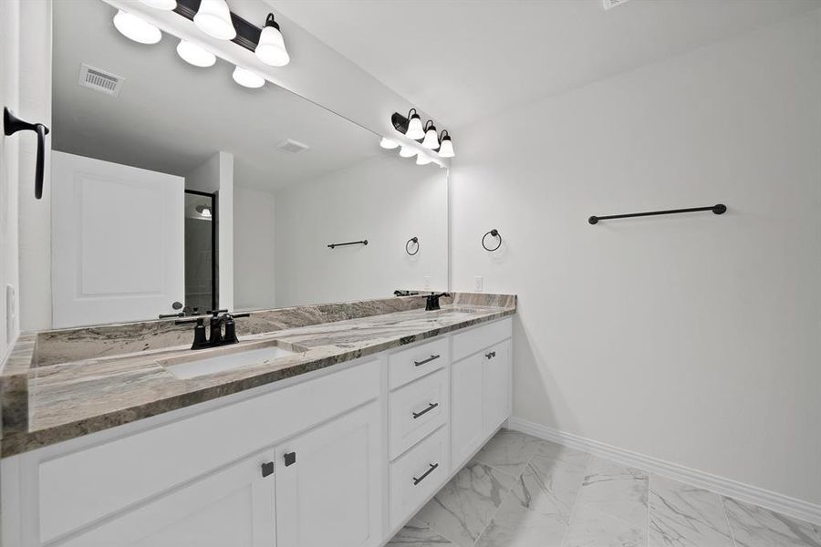 Furnished interior view inside a new home in , Poolville (Image 5).