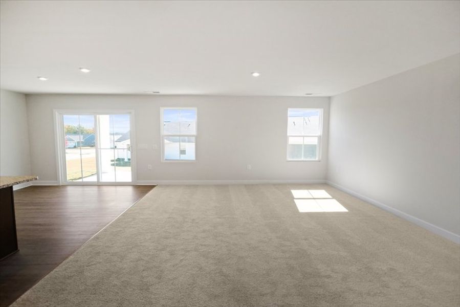 Spacious, unfurnished interior of a new home in Reidville Town Center Cottages, Duncan (Image 11).