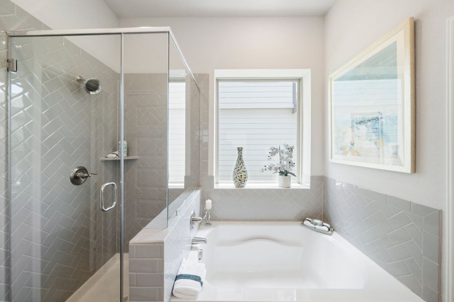 Furnished interior view inside a new home in Bluebonnet Village, Bellville (Image 14). Furnished interior view inside a new home in Bluebonnet Village, Bellville (Image 14).