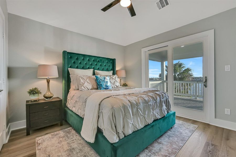 Furnished interior view inside a new home in , Galveston (Image 5). Furnished interior view inside a new home in , Galveston (Image 5).