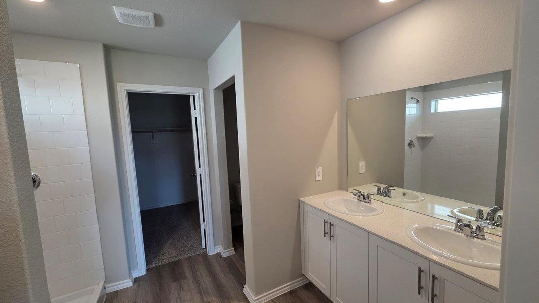 Furnished interior view inside a new home in Rosewood at Beltmill, Fort Worth (Image 7).