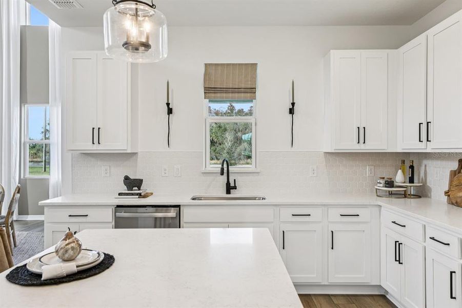Furnished interior view inside a new home in Hawks Run, Kissimmee (Image 5).
