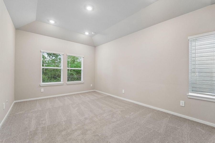 Spacious, unfurnished interior of a new home in Pinewood Trails - City Series, Atascocita (Image 31).