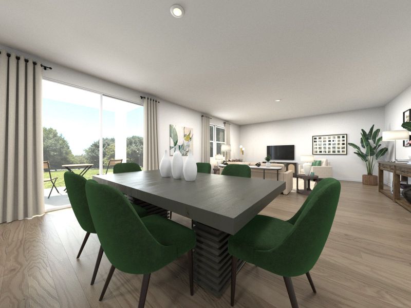 Furnished interior view inside a new home in Coasterra - Reserve Series, Palmetto (Image 5).