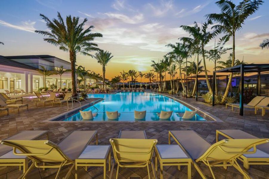LOE Clubhouse-Pool Dusk-287 LOE Clubhouse-Pool Dusk-287
