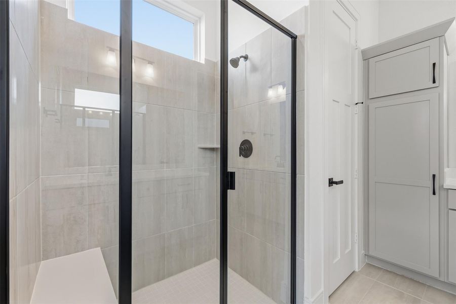 Furnished interior view inside a new home in Bridgeland Central, Cypress (Image 17).