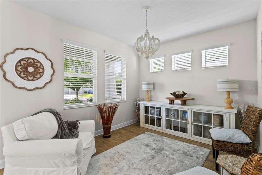 Furnished interior view inside a new home in , St. Petersburg (Image 11).