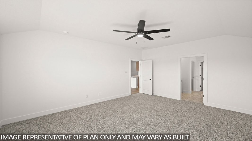 Spacious, unfurnished interior of a new home in Sunterra Lakes, Brookshire (Image 25). Spacious, unfurnished interior of a new home in Sunterra Lakes, Brookshire (Image 25).