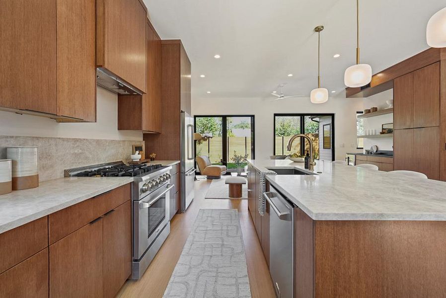 Furnished interior view inside a new home in , Austin (Image 8). Furnished interior view inside a new home in , Austin (Image 8).