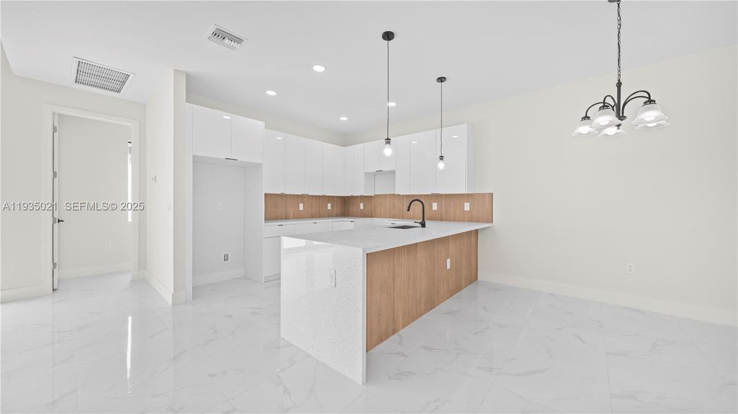 Furnished interior view inside a new home in , Lehigh Acres (Image 9).