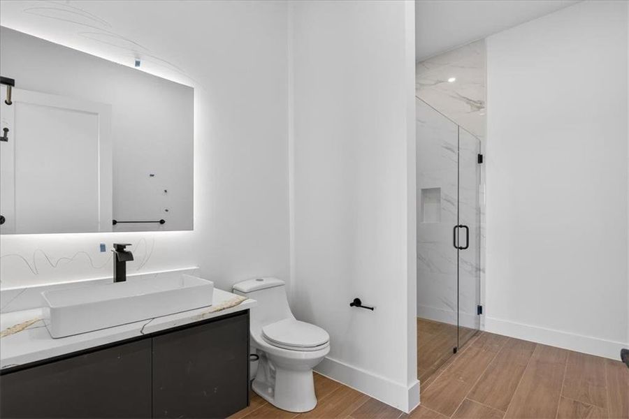 Furnished interior view inside a new home in , Canton (Image 19).