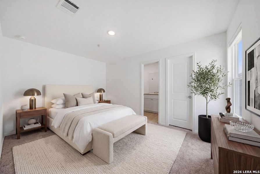 Furnished interior view inside a new home in Aston Park, San Antonio (Image 5).