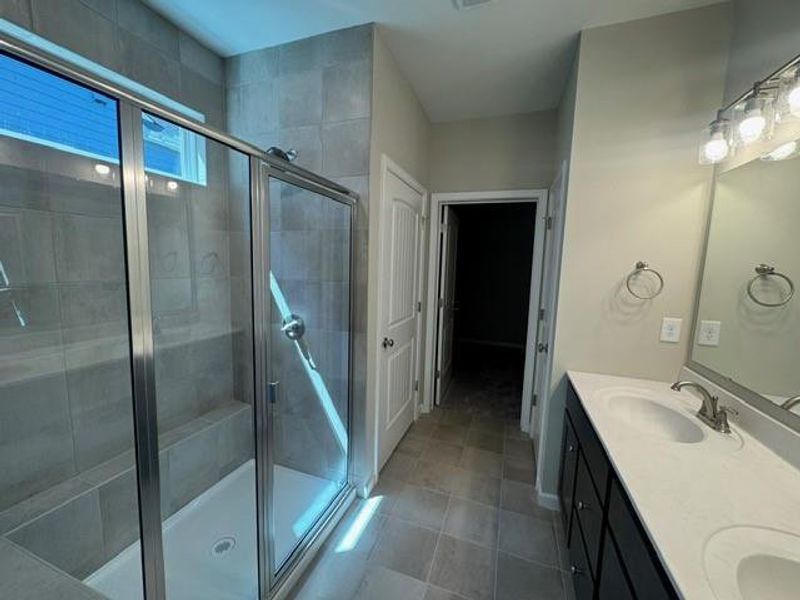 Furnished interior view inside a new home in Easton Park, Dallas (Image 9).