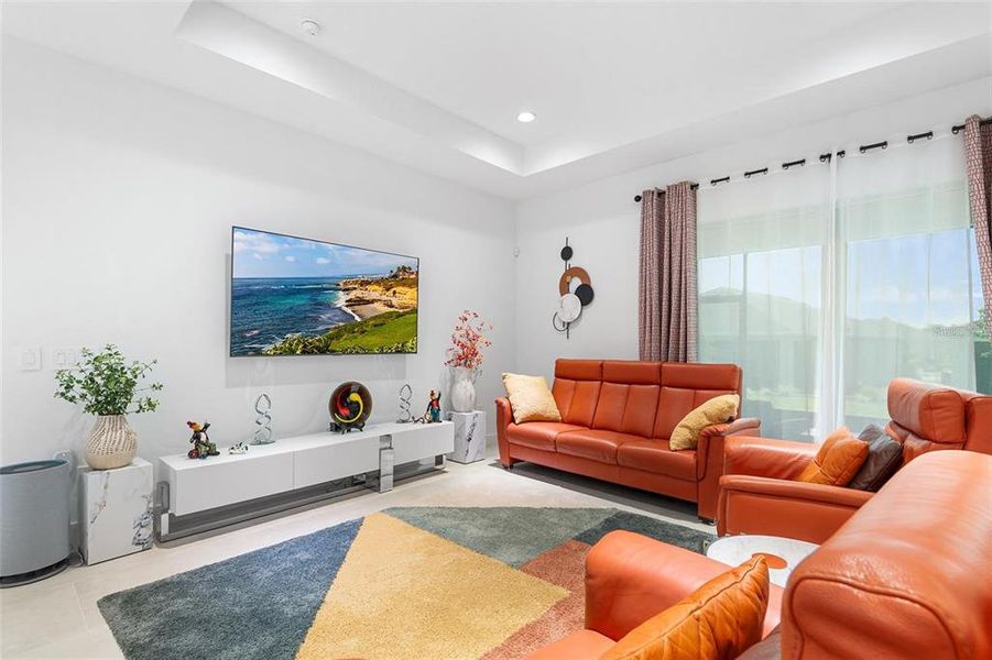 Furnished interior view inside a new home in , Kissimmee (Image 12).