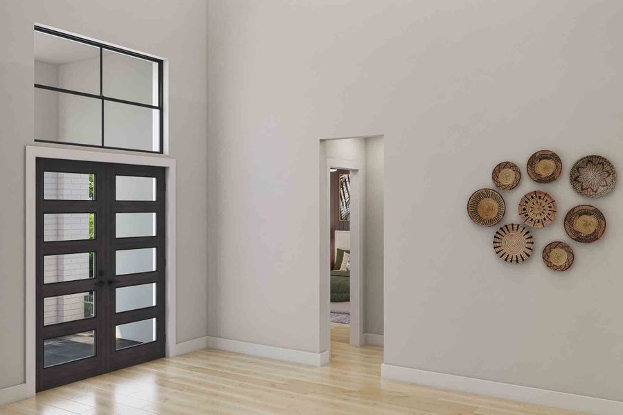 Spacious, unfurnished interior of a new home in Woodson’s Reserve 80′, Spring (Image 21).