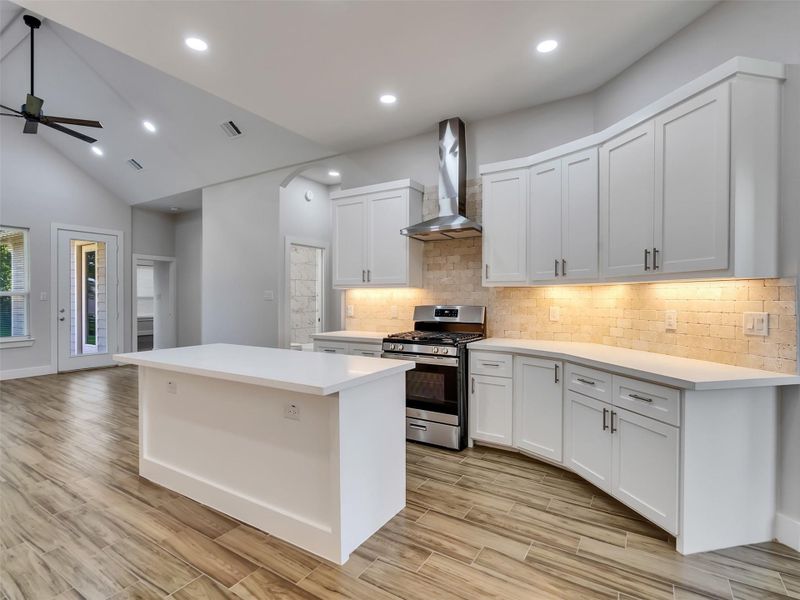 Beautiful quartz countertops