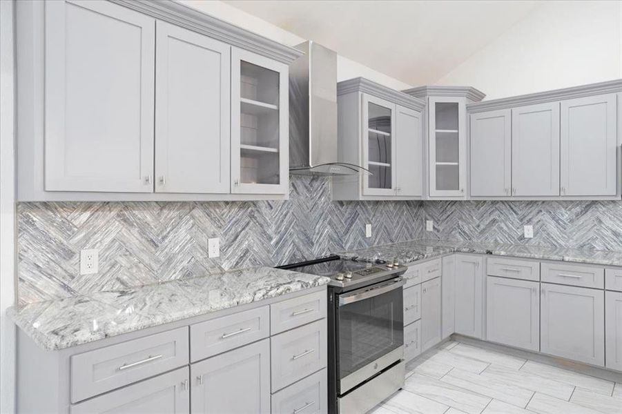 Furnished interior view inside a new home in , Van Alstyne (Image 17).