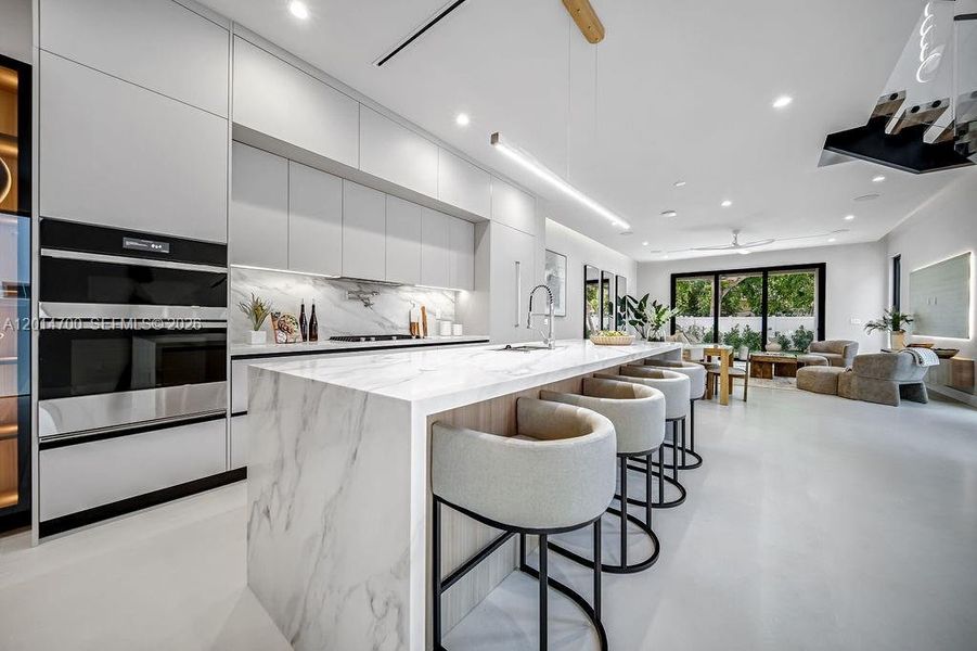 Furnished interior view inside a new home in , Fort Lauderdale (Image 60).
