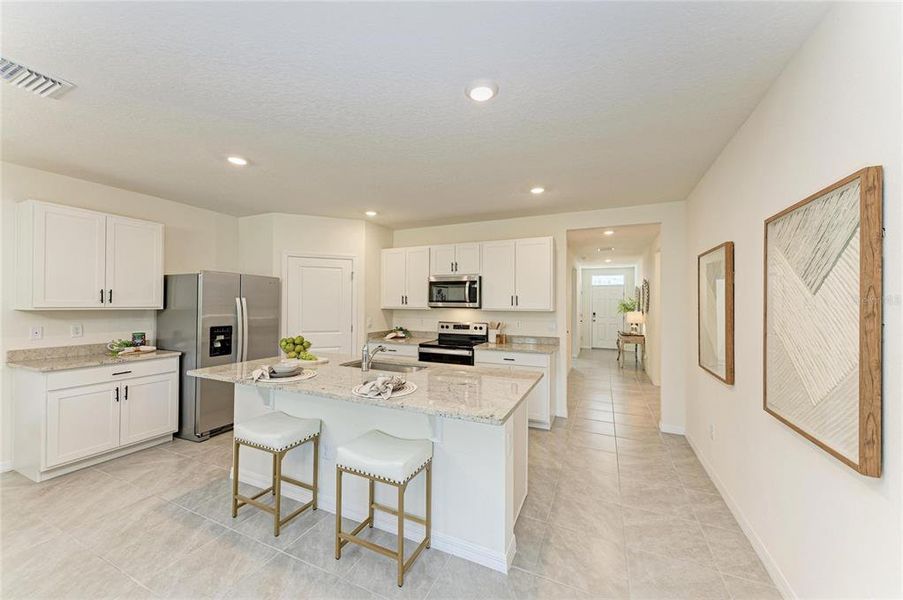 Furnished interior view inside a new home in Rye Crossing, Parrish (Image 32).