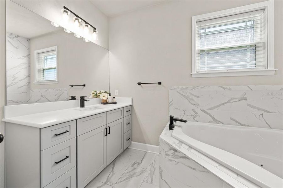 Furnished interior view inside a new home in , Newberry (Image 32).