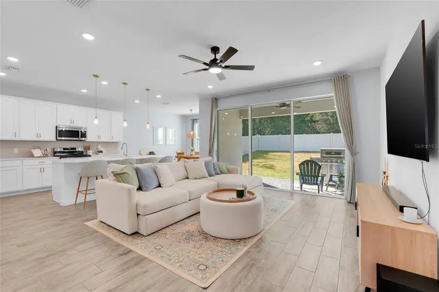 Furnished interior view inside a new home in Summerbrooke, Mount Dora (Image 5).