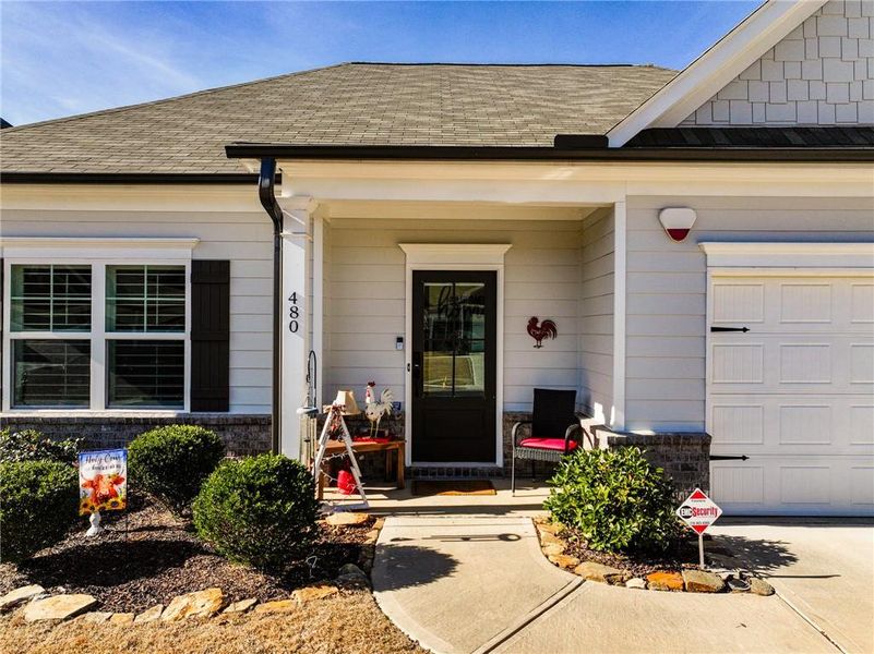 Exterior details and patio area of a home in , Dawsonville (Image 4). Exterior details and patio area of a home in , Dawsonville (Image 4).