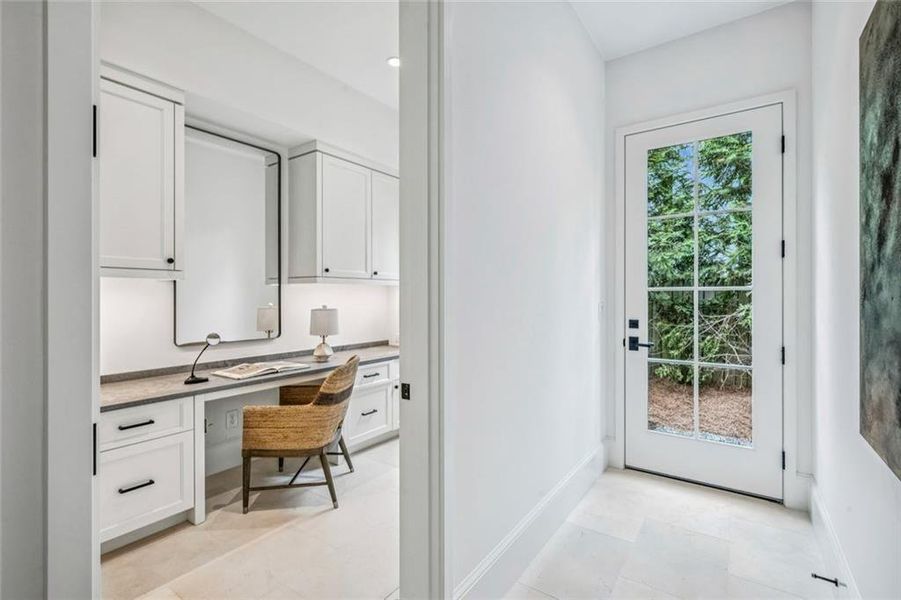 Furnished interior view inside a new home in , Atlanta (Image 9).
