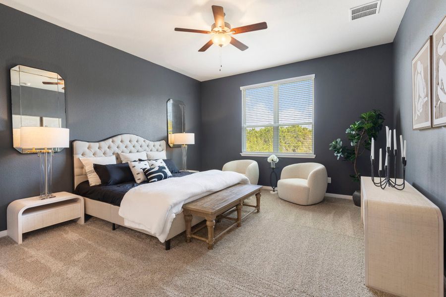 Representative furnished interior of a home built from the The 2588 by Stylecraft Builders in Arroyo Ranch, Seguin (Image 13).