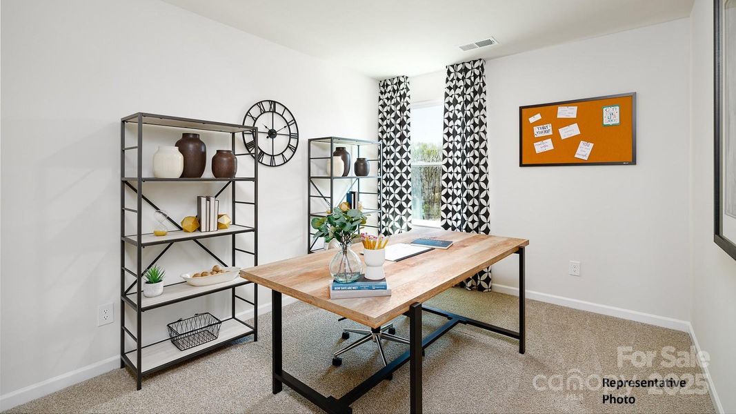 Furnished interior view inside a new home in Fergus Crossing, York (Image 5).
