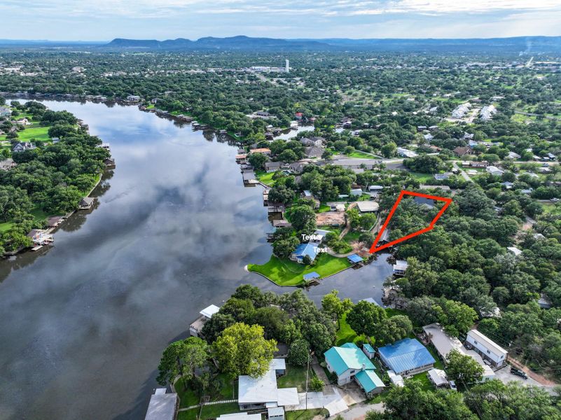 Approximate lot lines