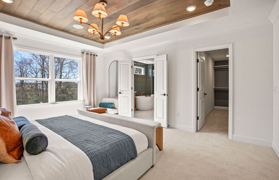 Furnished interior view inside a new home in Riverstone, Monroe (Image 30).