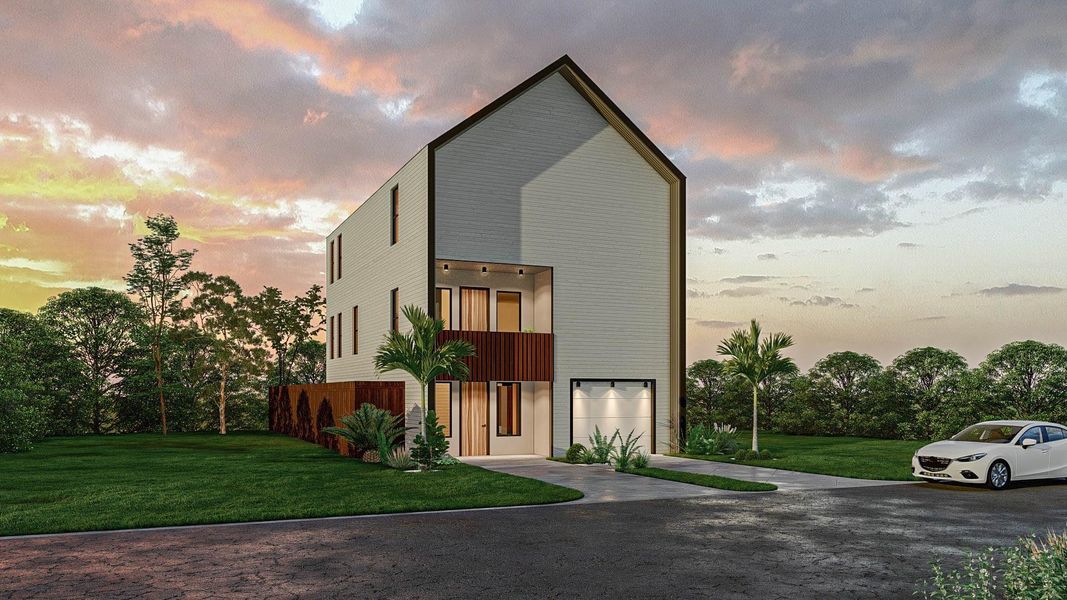 Exterior rendering Exterior rendering