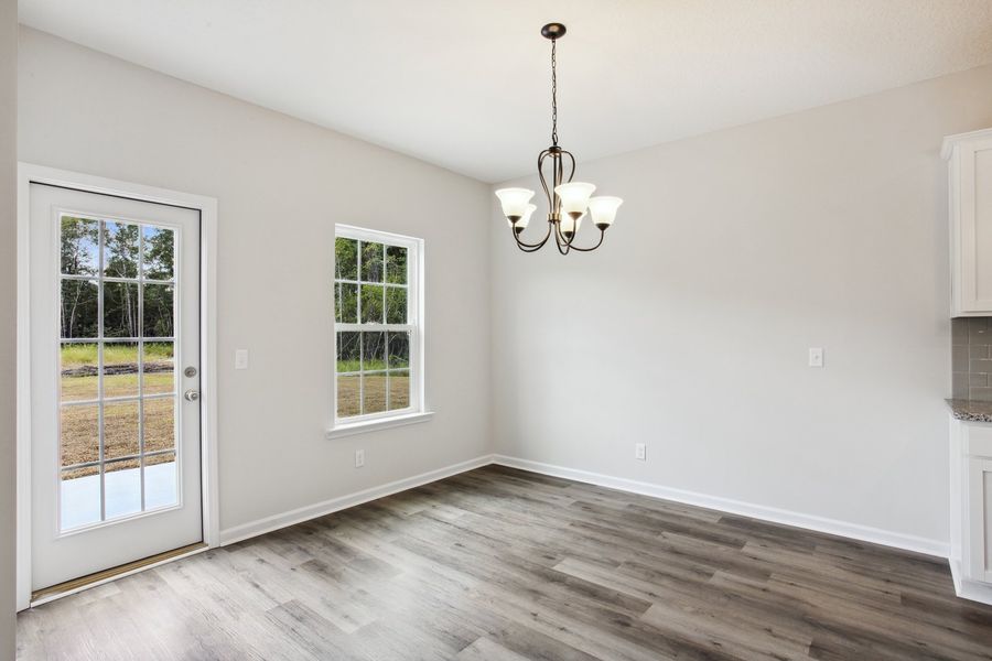 Representative unfurnished interior of a home built from the The Dunham by RTS Homes in Grand Reserve, Hinesville (Image 15). Representative unfurnished interior of a home built from the The Dunham by RTS Homes in Grand Reserve, Hinesville (Image 15).