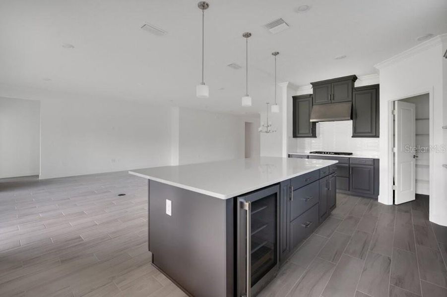 Furnished interior view inside a new home in Harvest at Ovation, Winter Garden (Image 10).