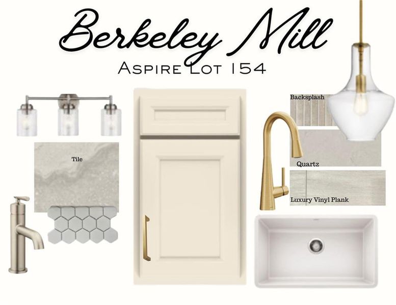 Sample of building materials used in homes in Berkeley Mill, Cumming (Image 19).