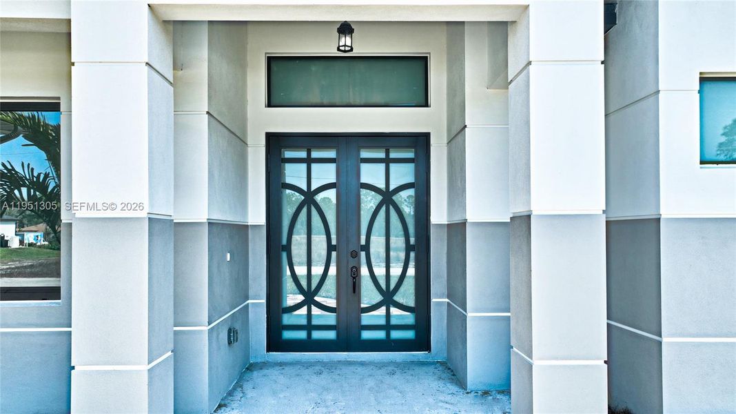 Exterior details and patio area of a home in , Lehigh Acres (Image 38). Exterior details and patio area of a home in , Lehigh Acres (Image 38).