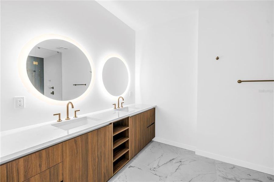 Furnished interior view inside a new home in , St. Petersburg (Image 12).