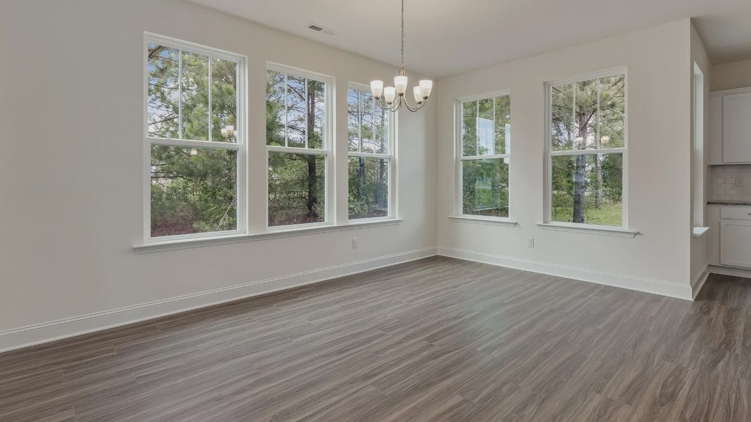 Representative furnished interior of a home built from the Arlington by DRB Homes in Blake Pond, Lillington (Image 30).